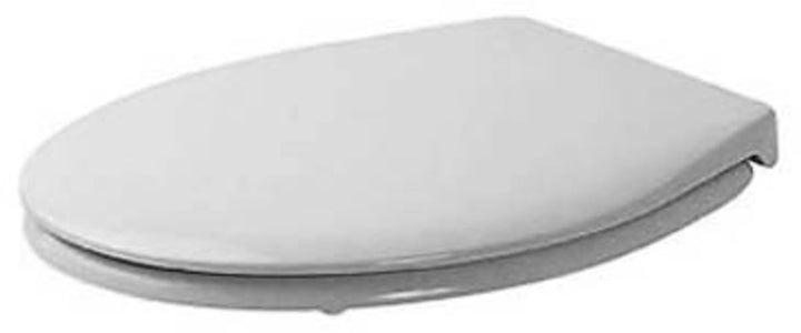 Duravit 0065700000 WC-Sitz Bambi ohne Absenkautomatik Scharniere, edelstahl / weiss