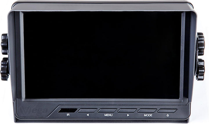 VSG24 13162 – 7“ Quad Transporter Rückfahrmonitor, Heavy Duty, Monitor inkl. Zubehör, e-Zulassung, T