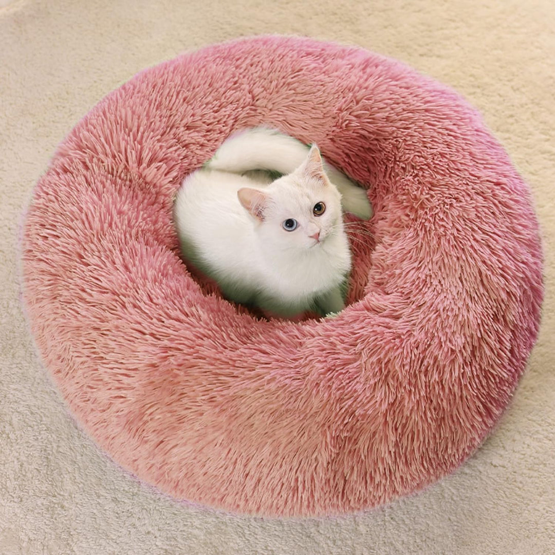 CALIYO Katzenbett Flauschig, Hundebett Kleine Hunde, Katzenkissen Hundekissen Waschbar, Trocknergeei