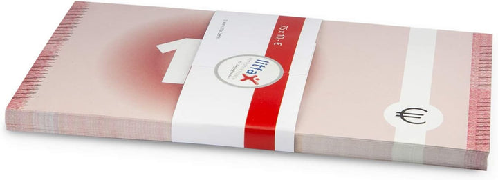 Litfax 10 € Euroschein/Euro-Geldscheine ca. 163 x 85 mm/banderoliert, je Pack. 75 Stück (5 PG) Spiel