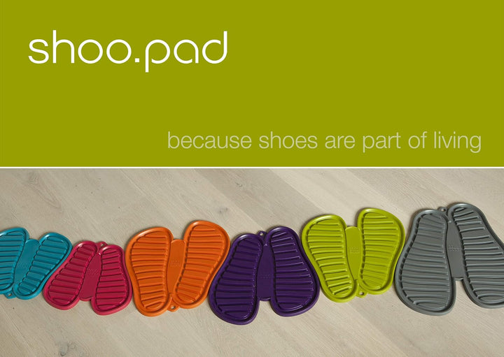 Sanni Shoo Shoo.Pad Schuhablage Schuhabtropfschale – Waschbare Schuhmatte in versch. Grössen & Farbe