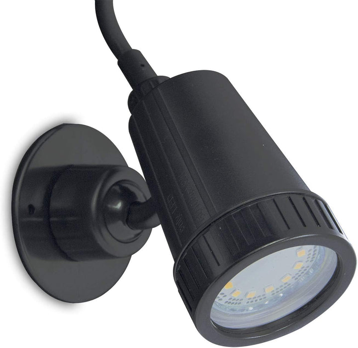 Trango 2-flammig IP44 Gartenstrahler 3077 Aussenleuchte incl. je 1x GU10 LED Leuchtmittel &amp; 2,95 Met