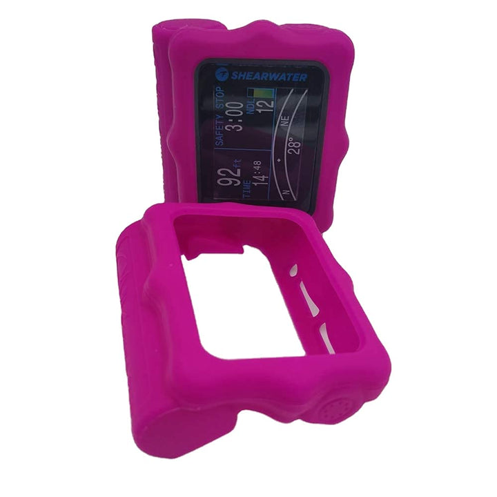 SHAMROCK HEALTH Schutzhülle für Shearwater Perdix Tauchcomputer (Pink) rose, rose