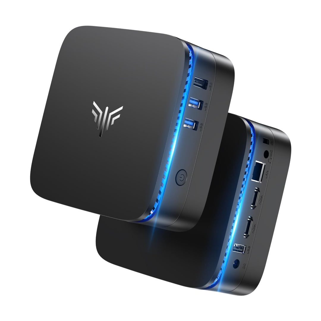 Mini PC Windows 10 Pro,NiPoGi 8GB RAM 128GB Rom Mini Desktop PC Ιntel Celeron J3455, Mini Computer U