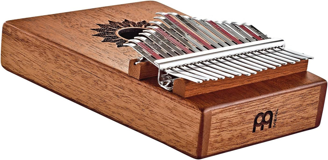 Meinl Sonic Energy PKL1707H Kalimba mit Tonabnehmer Pickup Daumenklavier + keepdrum Schlüsselanhänge