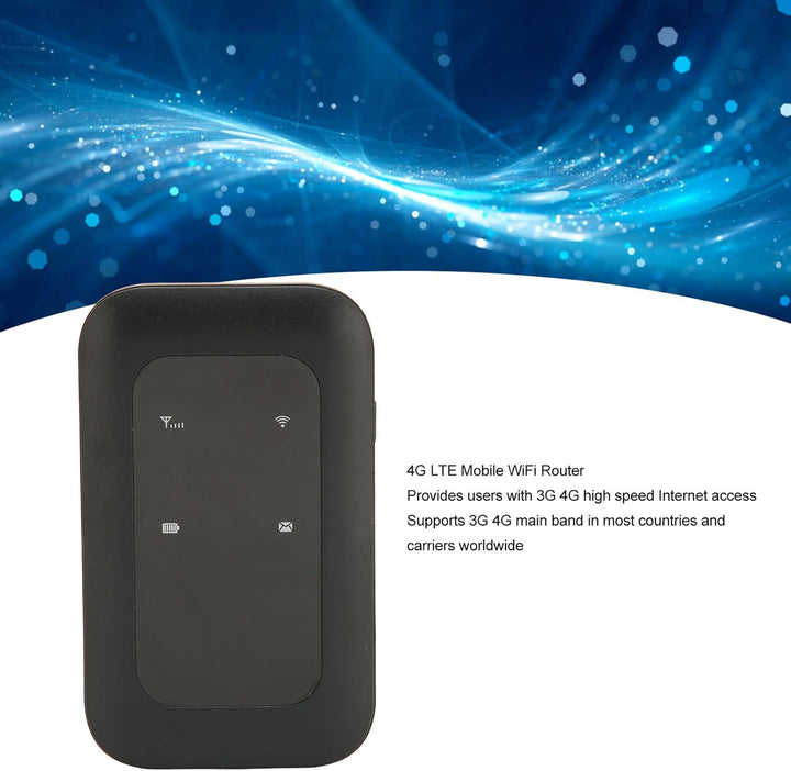 H806 4G/LTE-WLAN-Hotspot für Reisen, tragbarer Mobil-Router mit entsperrtem SIM-Slot, unterstützt B1