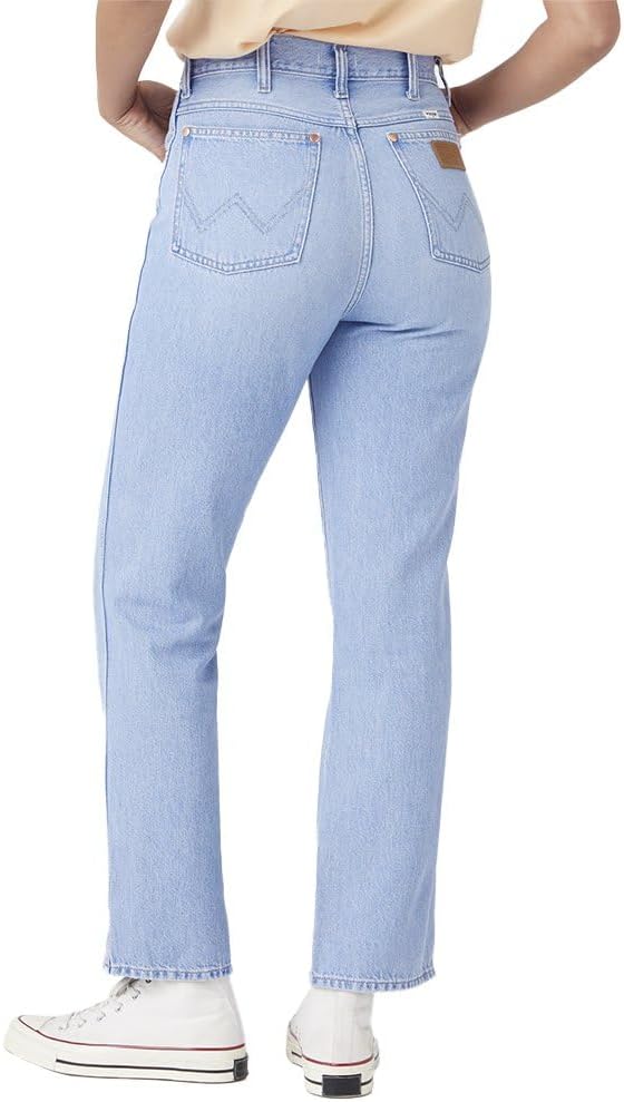 Wrangler Damen Wild West Jeans 26W / 32L Crystal Ice, 26W / 32L Crystal Ice
