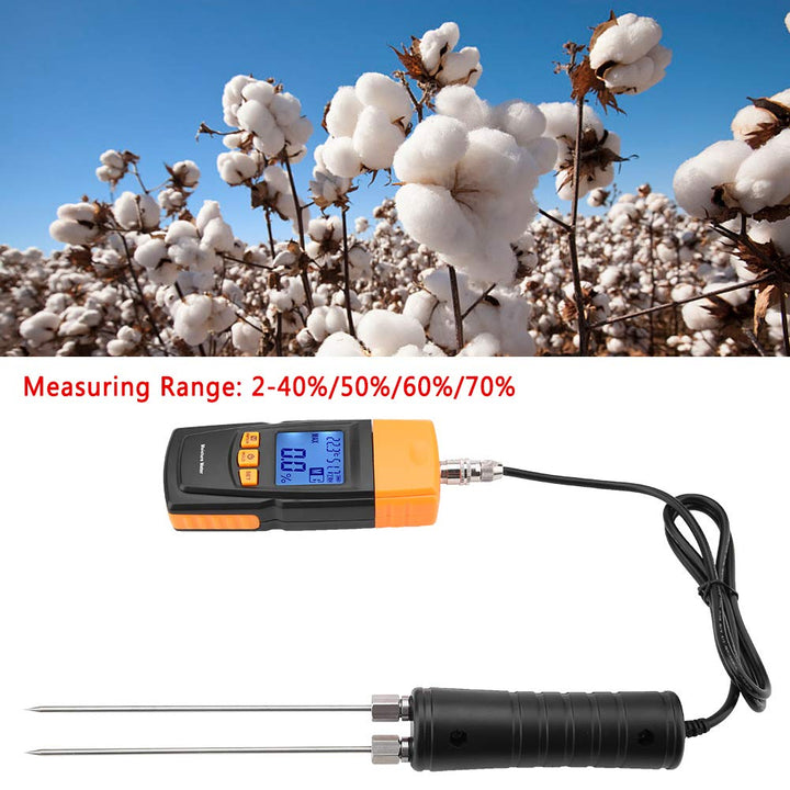 Garsent Feuchtigkeitsmessgerät für Holz, GM620 Digital Feuchtigkeits Detector für Holz oder Baustoff