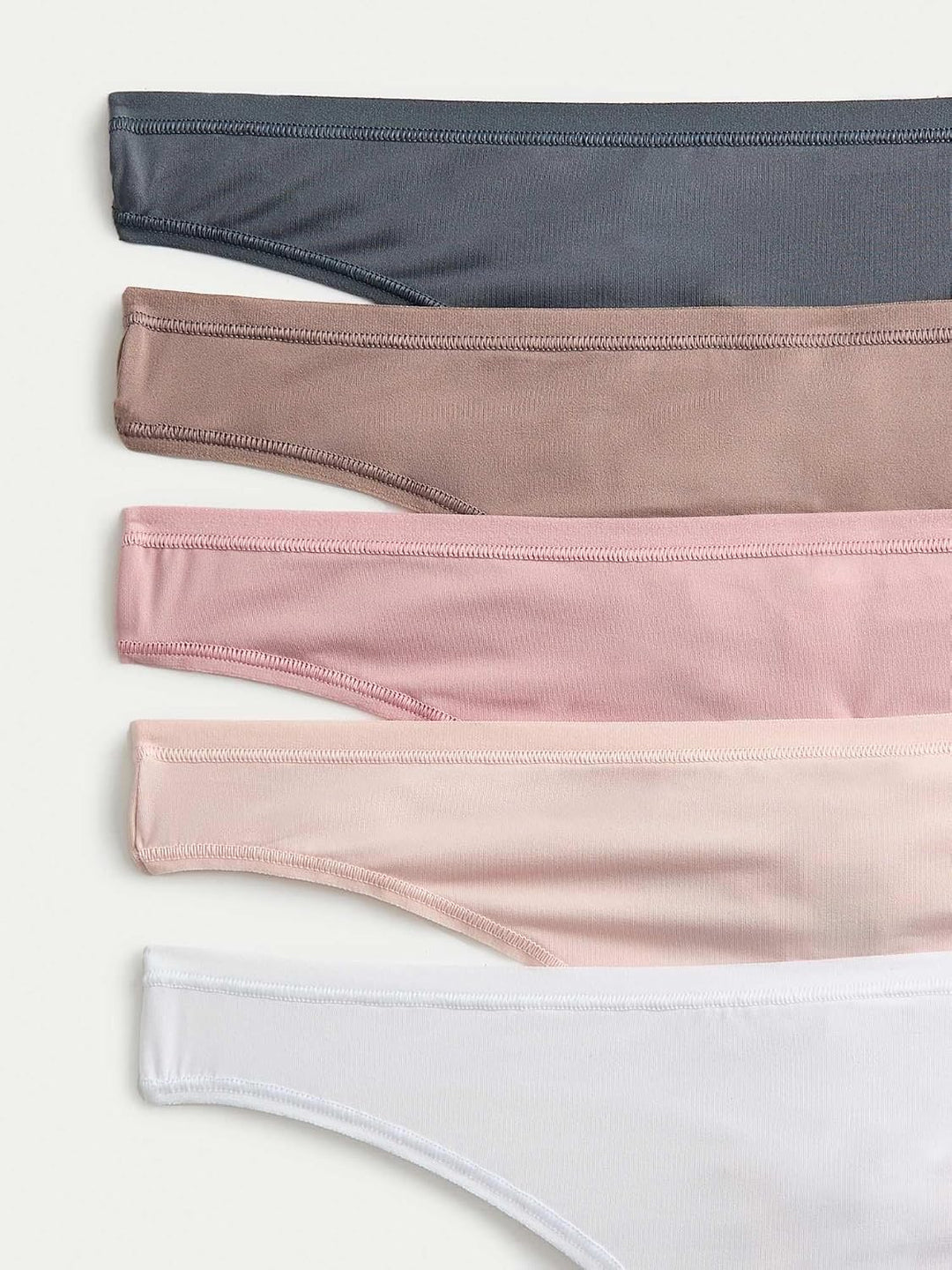 Marks & Spencer 5Er-Pack Tief Sitzende Tangas Aus Mikrofaser Damen 28 Brown Haze, 28 Brown Haze