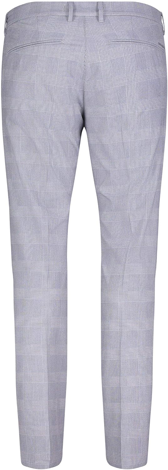 MAC HOSEN Lennox, braun(kbrownricecheck (335)), Gr. 31/34