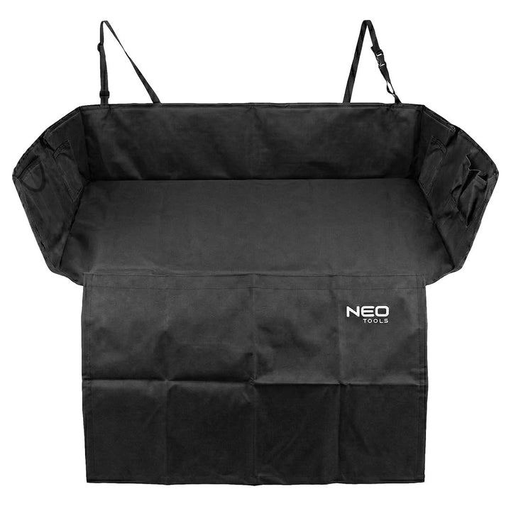 NEO TOOLS Kofferraumschutz für umfassende Autoinnenraumpflege, Schutzmatte 161x132 cm mit Stossfänge
