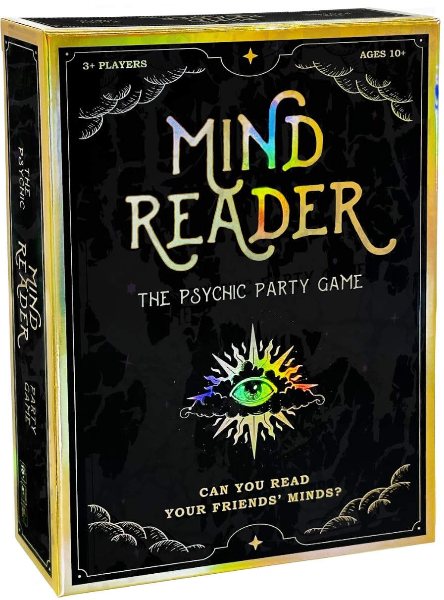 DYCE Mind Reader – Can You Read Your Friends' Minds? The Fun Psychic Mind Meld Family Party Game for