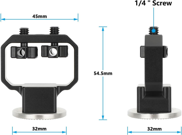 CAMVATE ARRI-Style Rosette für Dual 1/4"-20 Schraubmontage - 3617