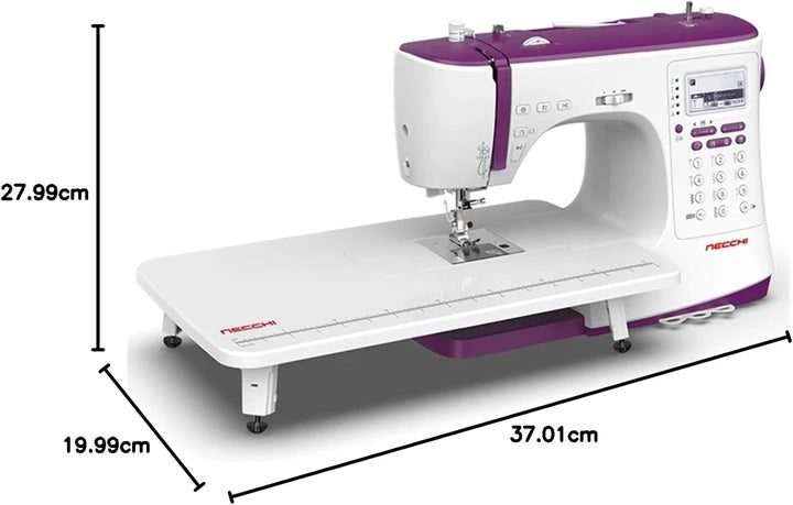 Necchi NC-204D Computergesteuerte Nähmaschine + Ext Tisch