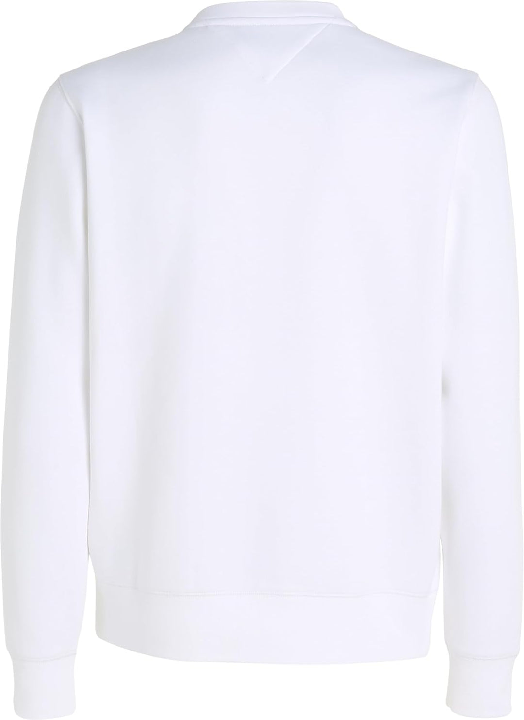 Tommy Hilfiger Herren Sweatshirt Tommy Logo ohne Kapuze L Weiss, L Weiss
