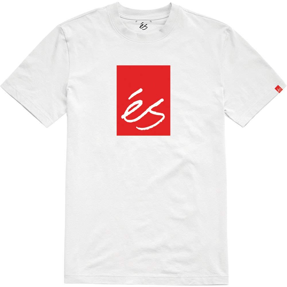 eS SKB T-Shirt Main Block 2 XL Weiss, XL Weiss