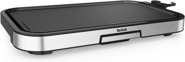 Tefal CB631D Giant Plancha Grill 12 Personen, XXL-Grillfläche, Antihaftbeschichtung, regelbarer Ther