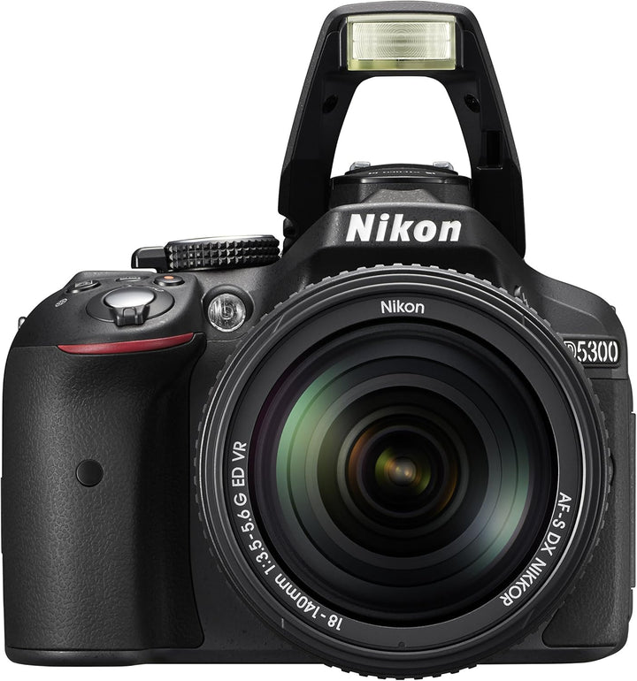 Nikon D5300 Spiegelreflexkamera 24.2 nacktes Gehäuse, Schwarz