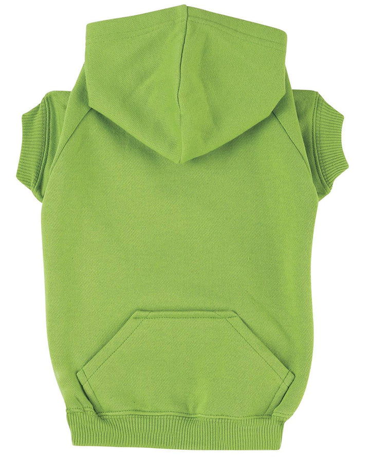 Zack &amp; Zoey Basic Hoodie für Hunde, 61 cm, Grösse XL, Papageiengrün Papageiengrün XL, Papageiengrün
