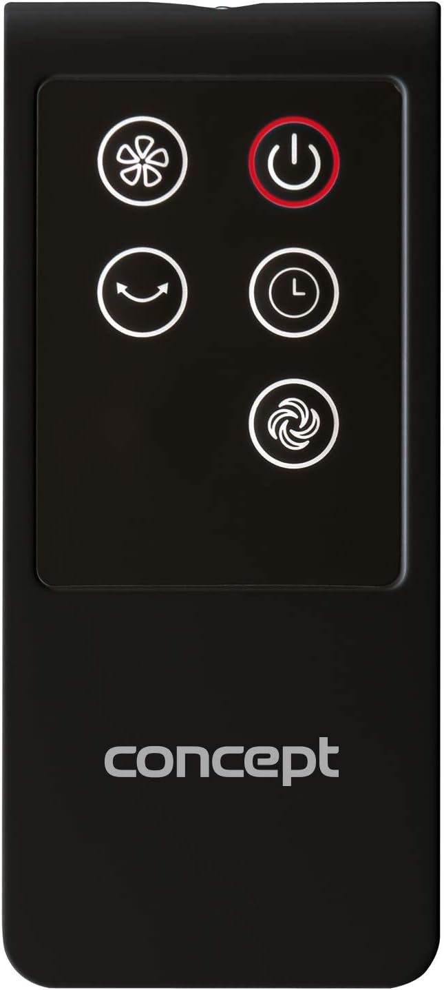 CONCEPT Hausgeräte VS5110 Säulenventilator schwarz
