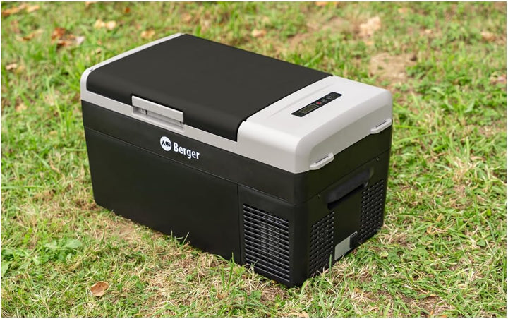 BERGER Tragbare Kompressor Kühlbox MC 20 Liter | Elektrische Kühlbox ideal für Camping mit Elektroni