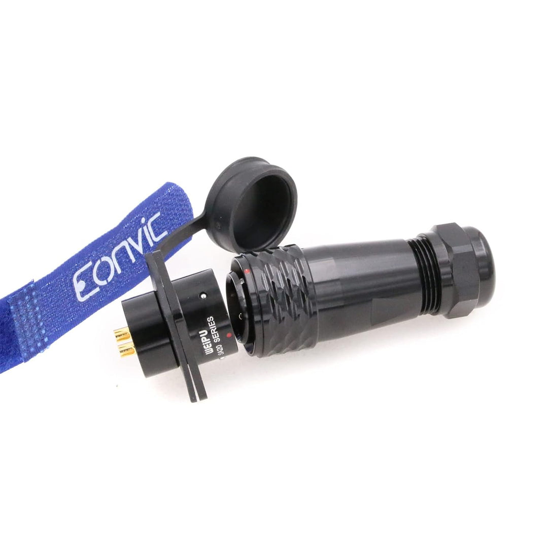 Eonvic WEIPU SA20 2-Pin Male Plug and Female Socket Waterproof Connector Bluetti Aviation Circular E