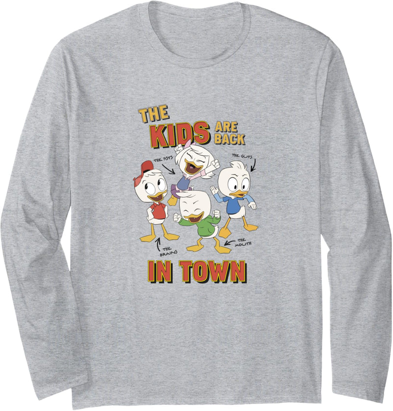 Disney Duck Tales Group Shot The Kids Are Back In Town Langarmshirt