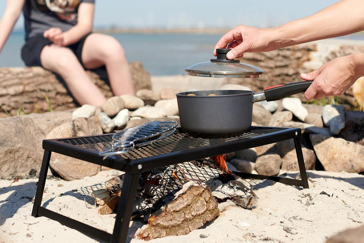 Woll Diamond Lite Stieltopf, Ø 20 cm, 10 cm hoch, 2.5 Liter, mit abnehmbarem Stiel - Geeignet für Ce