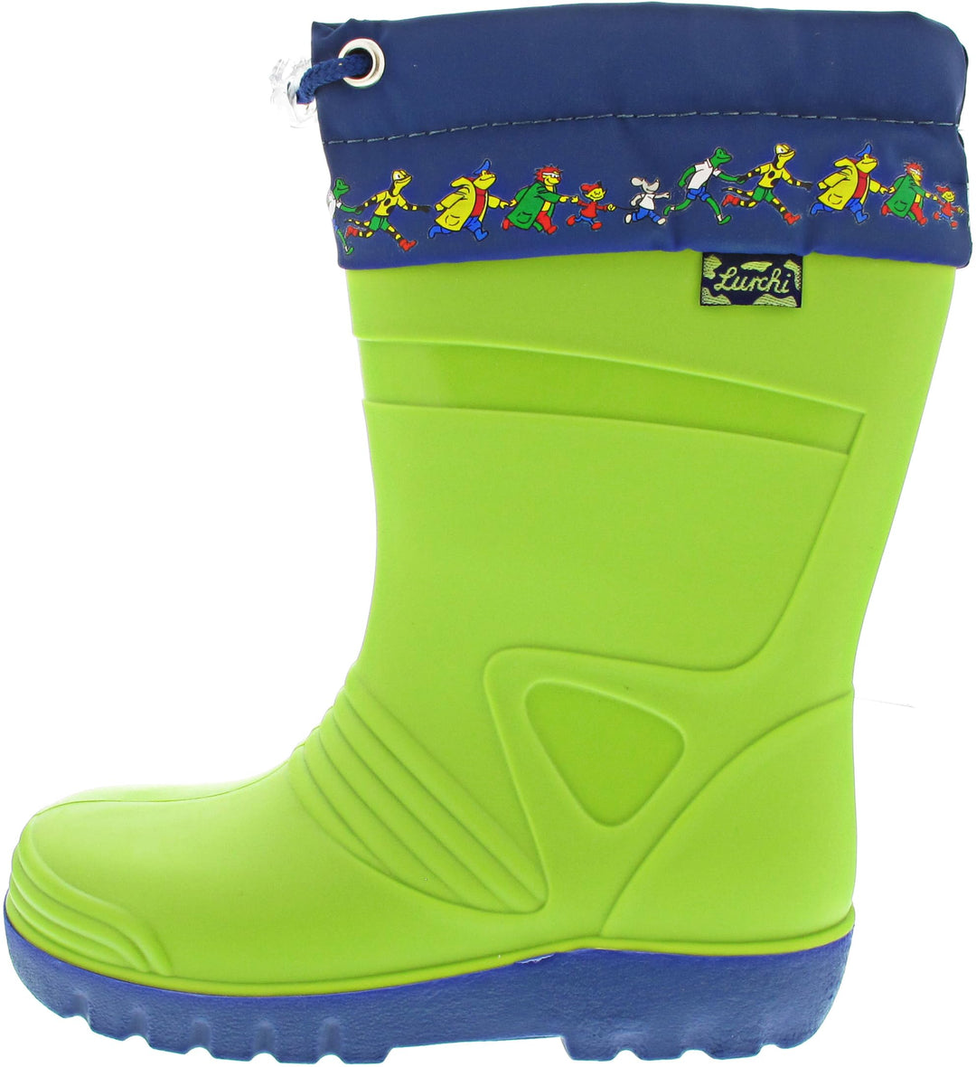 Lurchi Jungen Peer Gummistiefel, Grün