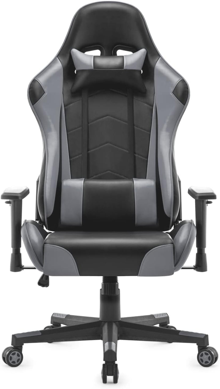 IntimaTe WM Heart Gaming Stuhl, Racing Gamer Stuhl mit Kopfstütze und Lordosenstütze, Ergonomischer