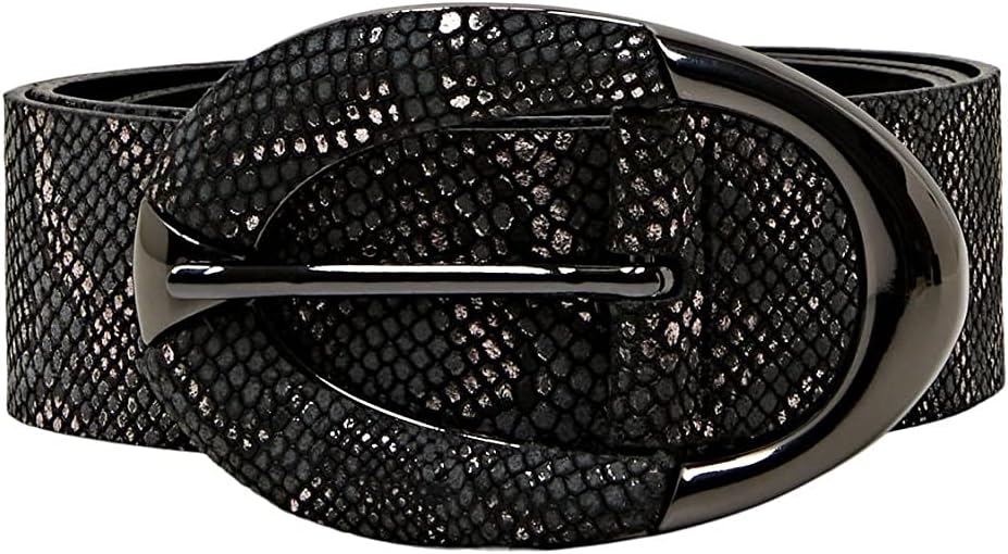ESPRIT Damen 112EA1S305 Gürtel, 001/BLACK, 95