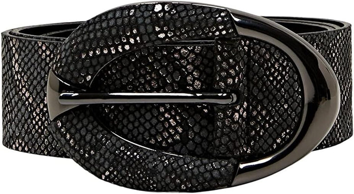 ESPRIT Damen 112EA1S305 Gürtel, 001/BLACK, 95