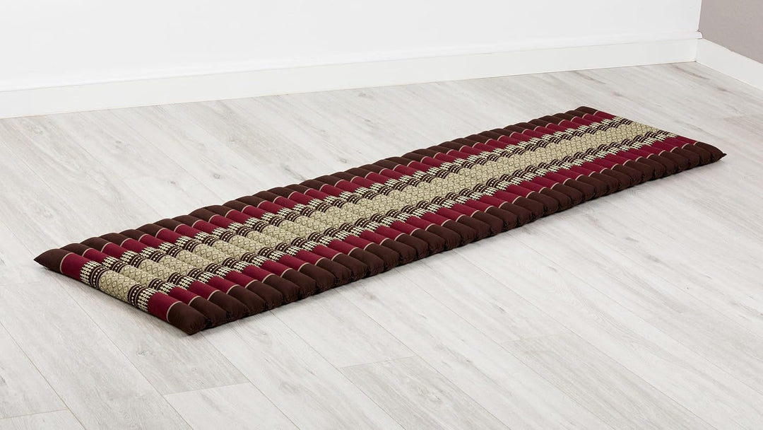 livasia Rollmatte Rollmatratze S schmal - 200x50x4,5cm - Gästebett Gästematratze 1 Person mit Muster