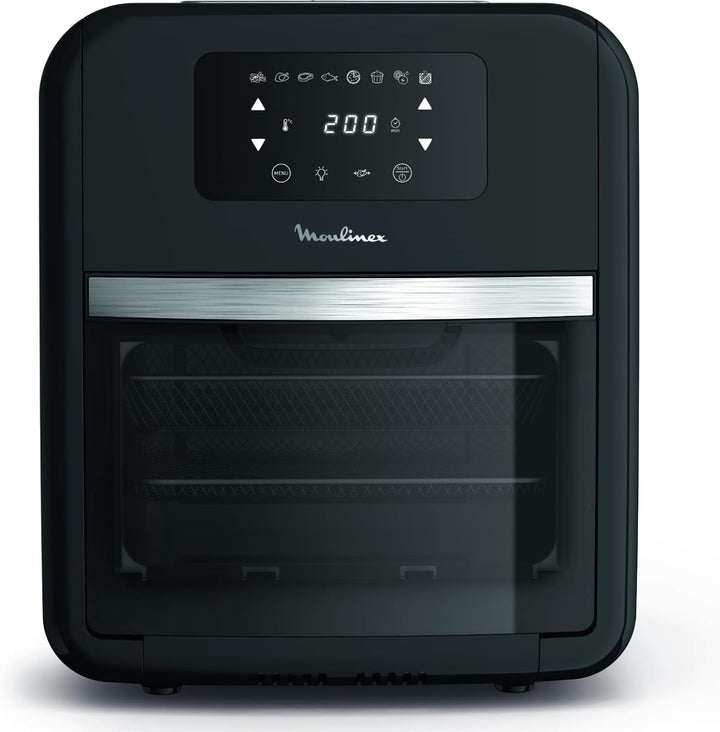 Moulinex Easy Fry Oven & Grill AL5018 Luftfritteuse, ohne Öl, 9-in-1, zum Frittieren, Backen, Grille