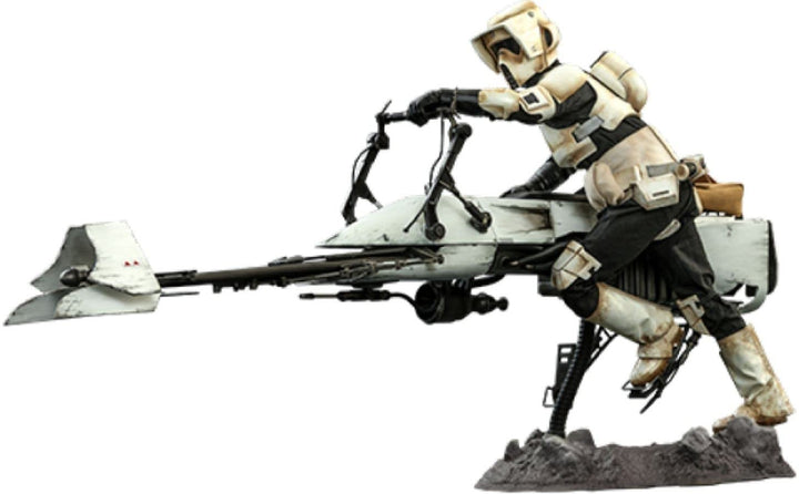 Hot Toys Scout Trooper und Speeder Bike Sammelset 1:6