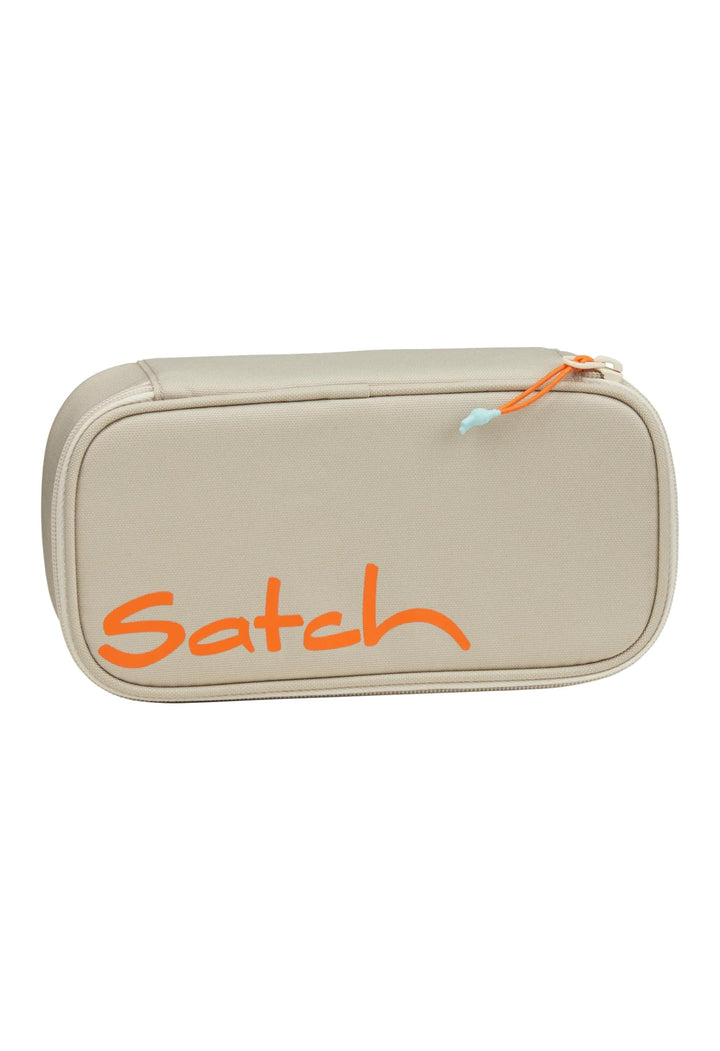 Satch Schlamperbox extra gross inkl. Trennfach Reissverschlussfach Stiftehalter Geodreieck Sichtfens