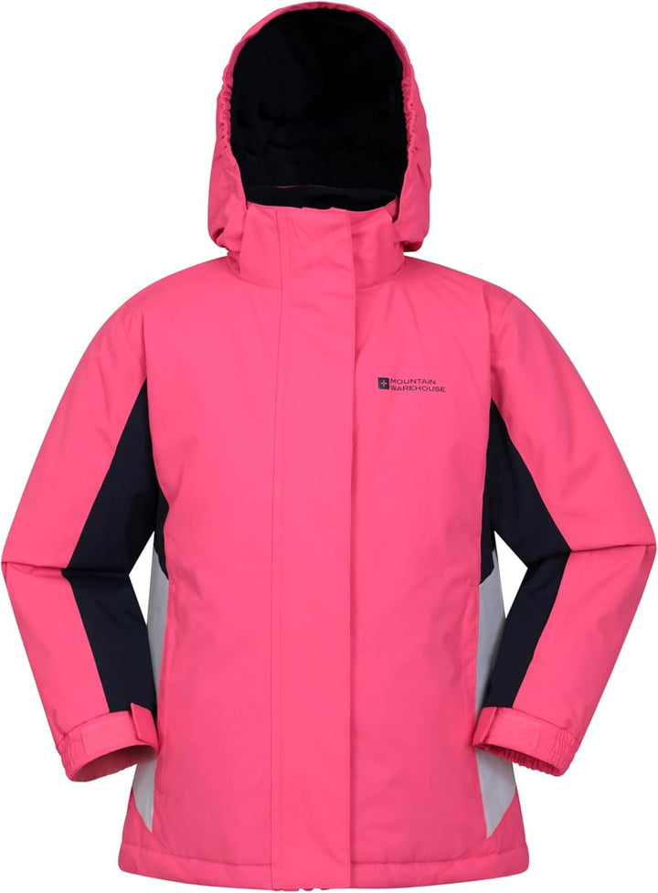 Mountain Warehouse Honey Skijacke für Kinder - Schneedicht, Kinderjacke mit Fleecefutter, Schneerock