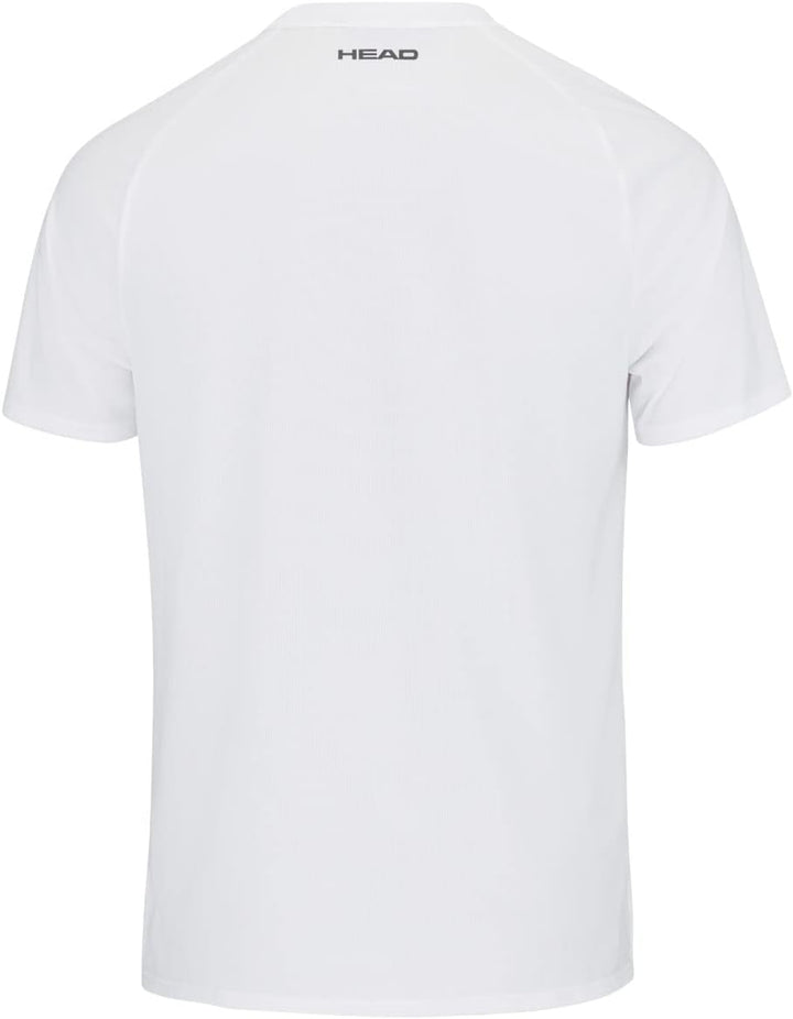 HEAD Herren Topspin T-Shirt Herren T-Shirt (1er Pack) S Weiss, S Weiss