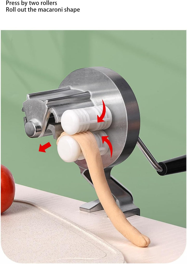 Cavatelli Maker-Maschine mit Leicht zu Reinigenden Rollen, Macht Authentische Gnocchi-Nudeln, Musche
