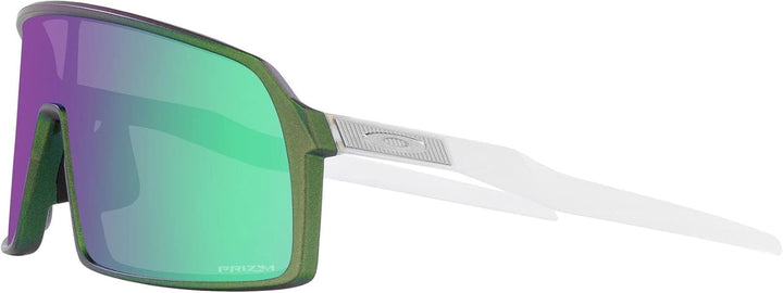 Oakley Herren Oo9406 Sutro Sonnenbrille, Matt-silber-grün Colorshift/Prizm Road Jade