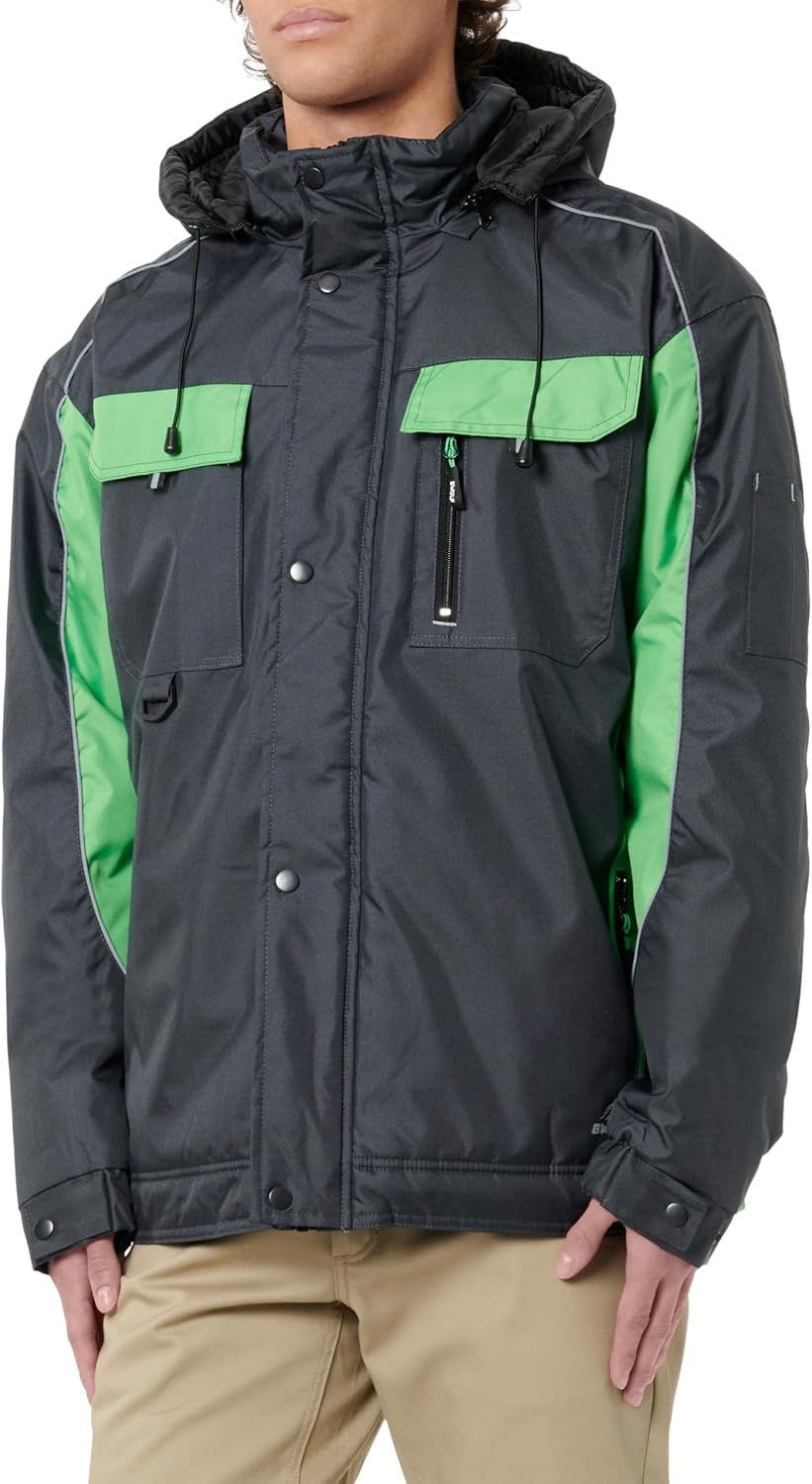 BWOLF Braver Arbeitsjacke Herren Winter Herren Winter Winddichte Winterjacke Arbeitsjacke Warme mit