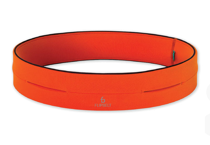 FlipBelt Classic - Gürtel mit Mehreren Taschen, Unisex XS Orange, XS Orange