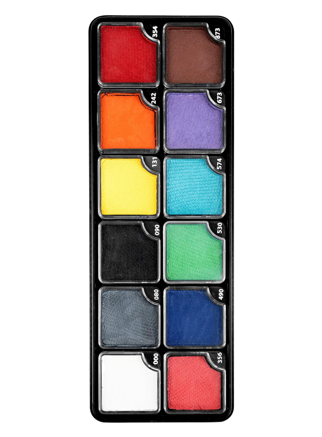 Aqua Make-up Color Set Halloween - 12er Palette - hochwertige Wasserschminke für Gesicht, Bodypainti