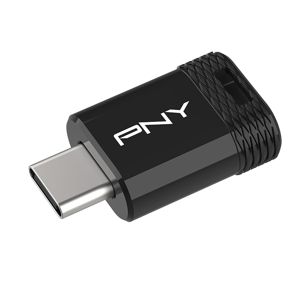 PNY 64GB Elite-X Fit Type-C USB 3.2 Flash-Laufwerk - Erweiterte Leistung bis zu 200MB/s Lesen, prakt
