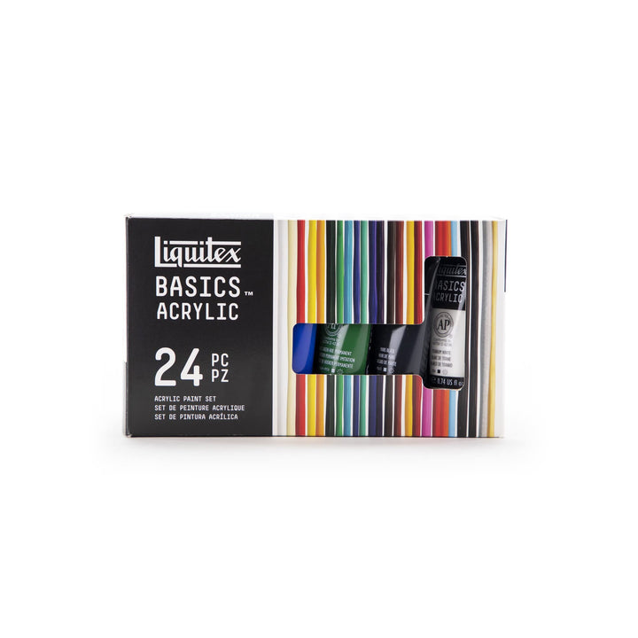 Liquitex 3699397 Basics - Acrylfarbe, monopigmentierte Künstlerpigmente, lichtecht, mittlere Viskosi
