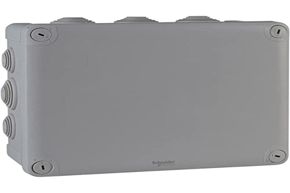Schneider Electric Mureva Box ENN05013 Abzweigdose 4 Tüllen Ø 25mm + 8 Tüllen Ø 32mm, geeignet für F
