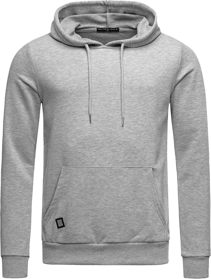 Red Bridge Herren Kapuzenpullover Hoodie Premium Basic XS M2150 - Grau, XS M2150 - Grau