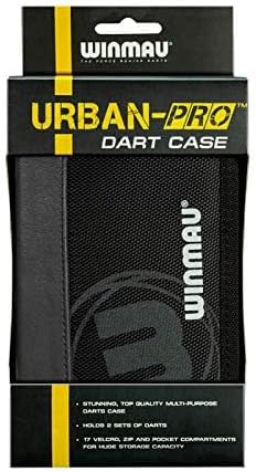 WINMAU Urban-Pro Dart Case - Schwarz, Schwarz
