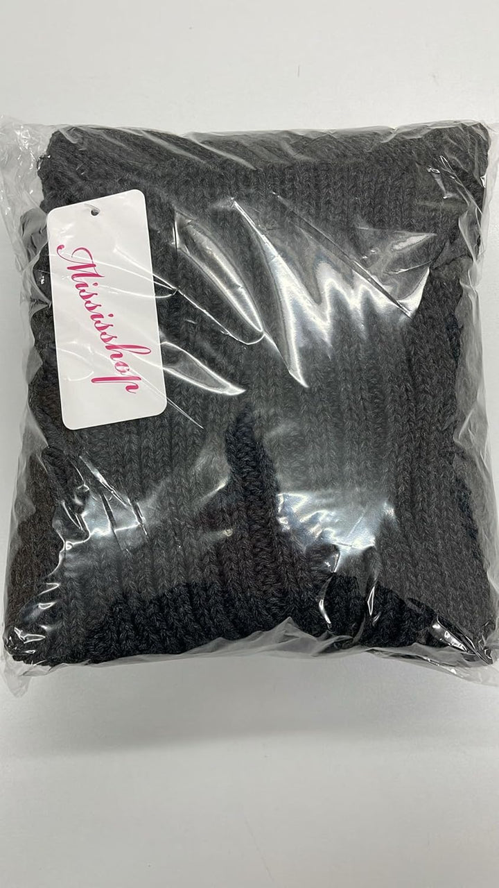 Mississhop Poncho Strick Sweatshirt Pullover Umhang Überwurf Einheitsgrösse Petrol, Einheitsgrösse P