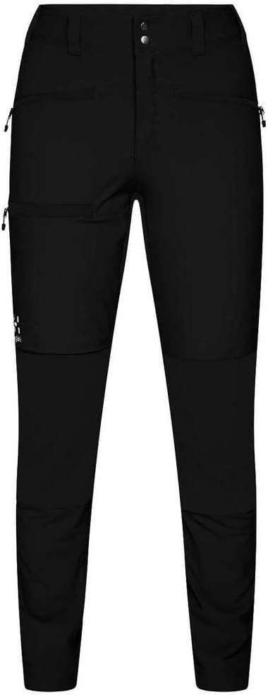 Haglöfs Damen Mid Slim Hose, True Black, 34